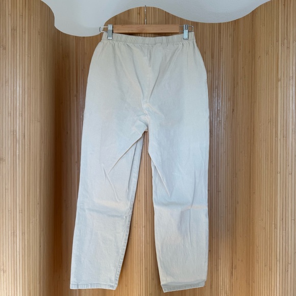 Beige Cotton Pants - Picture 2 of 4
